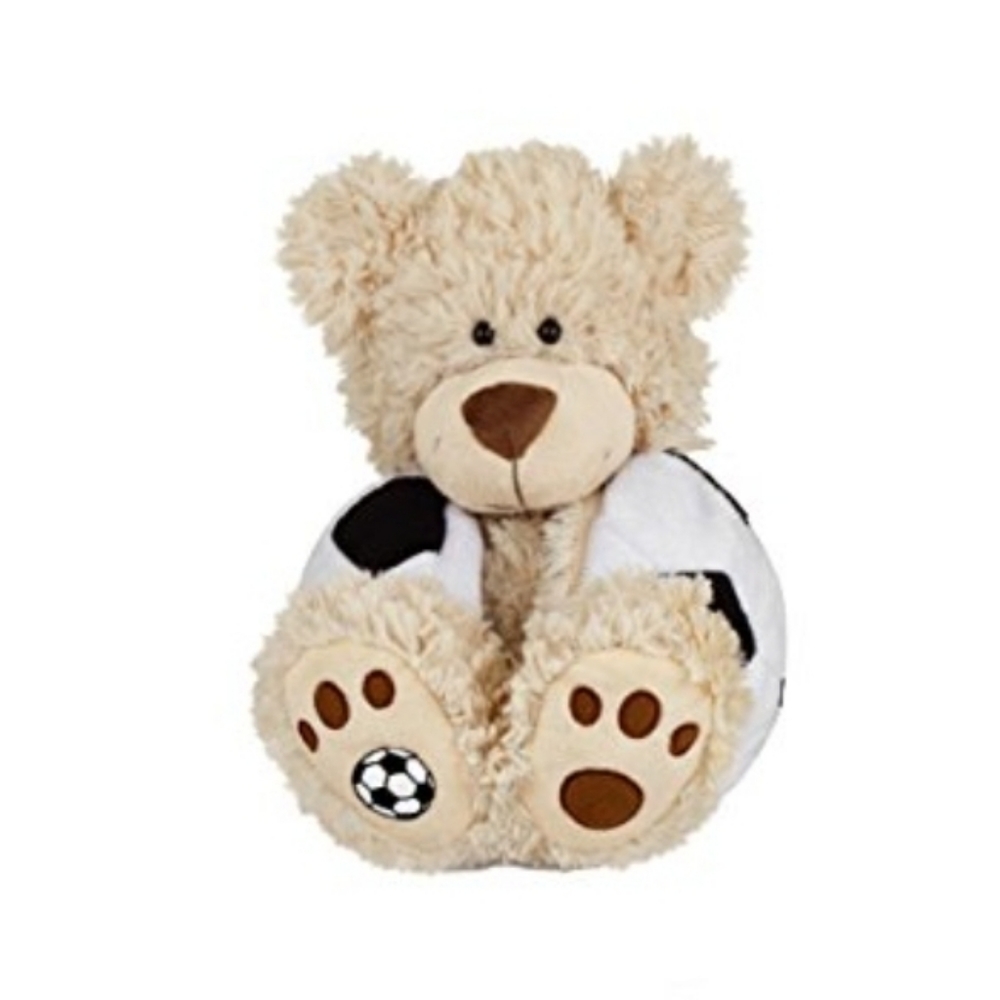 Buddy Ball Sports TORY 15" Teddy Bear Converts to SOCCER Ball Plush Maxland Toys
